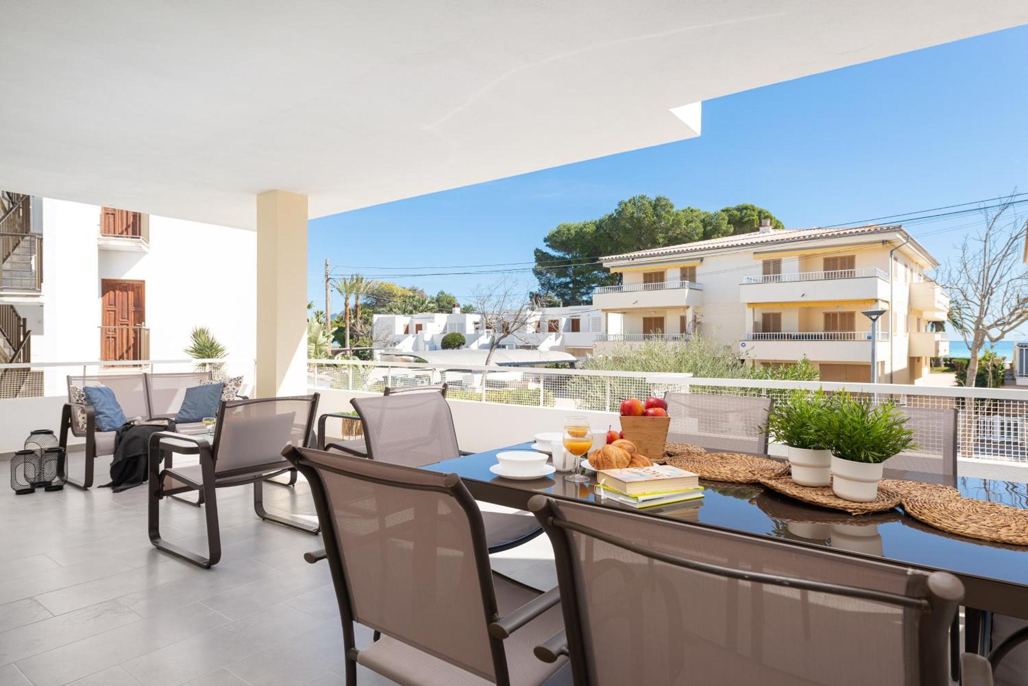 Apartamento Concha Junto A Playa, Clavells 1 1Er D Алкудия Екстериор снимка