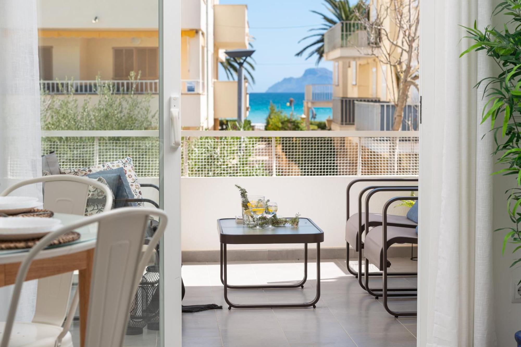 Apartamento Concha Junto A Playa, Clavells 1 1Er D Алкудия Екстериор снимка